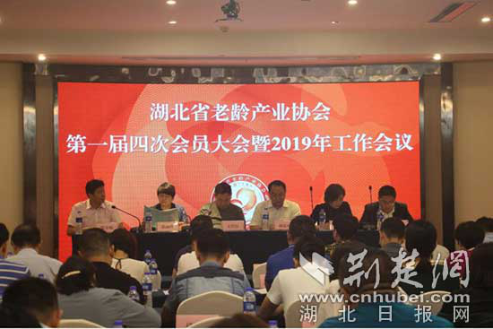 首颐堂腿友之家参加湖北省老龄产业协会第一届四次会员大会